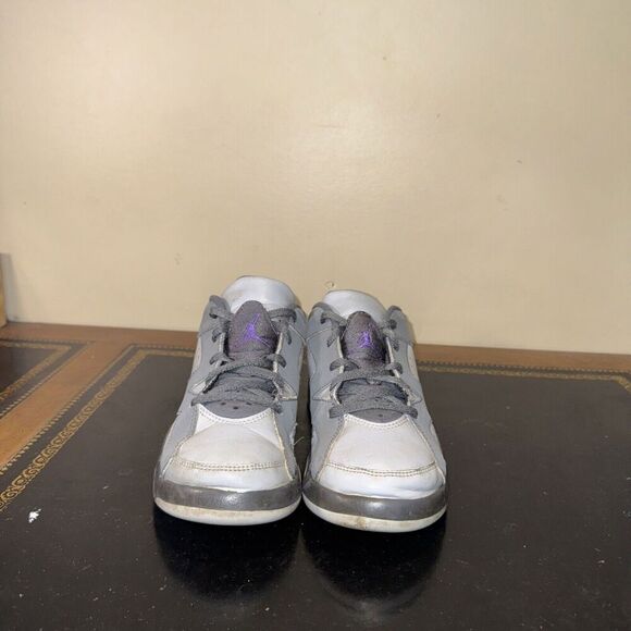 Nike Air Jordan 6 Retro Low Dark Grey Green 768884-008 Ps Preschool Size 3Y - Picture 2 of 5